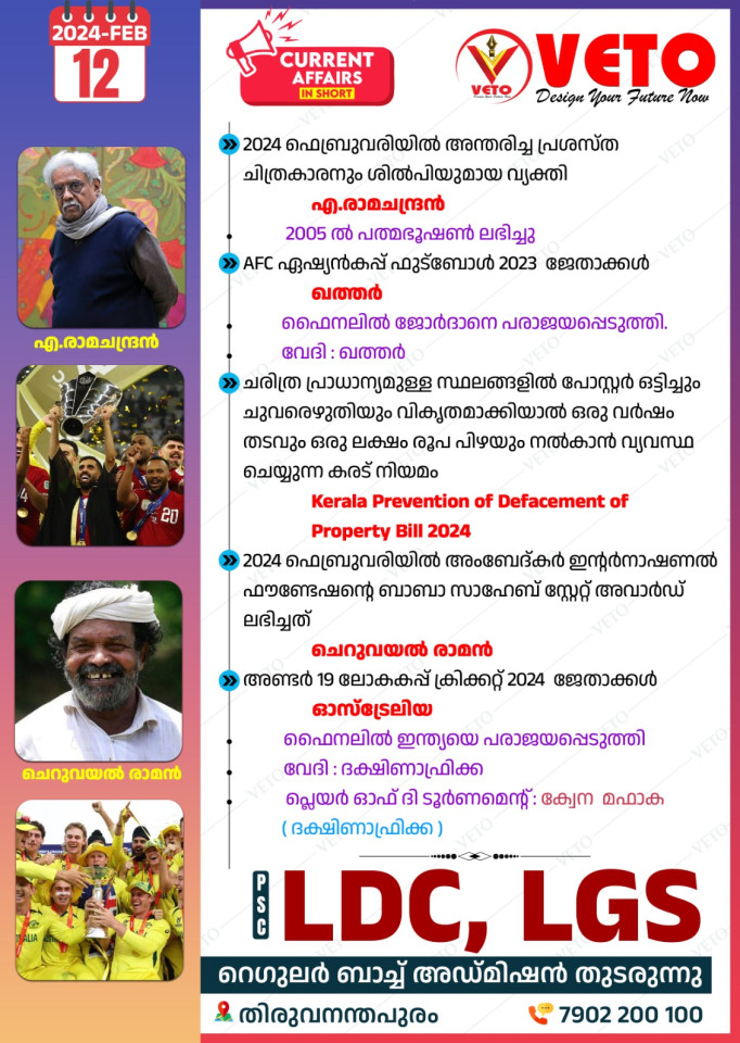 CURRENT AFFAIRS